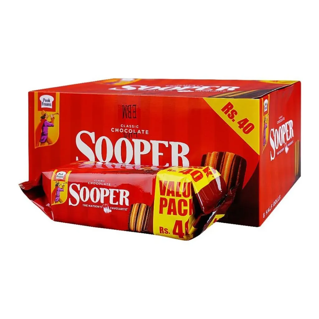 Peek Freans Classic Chocolate Sooper Biscuit Half Roll